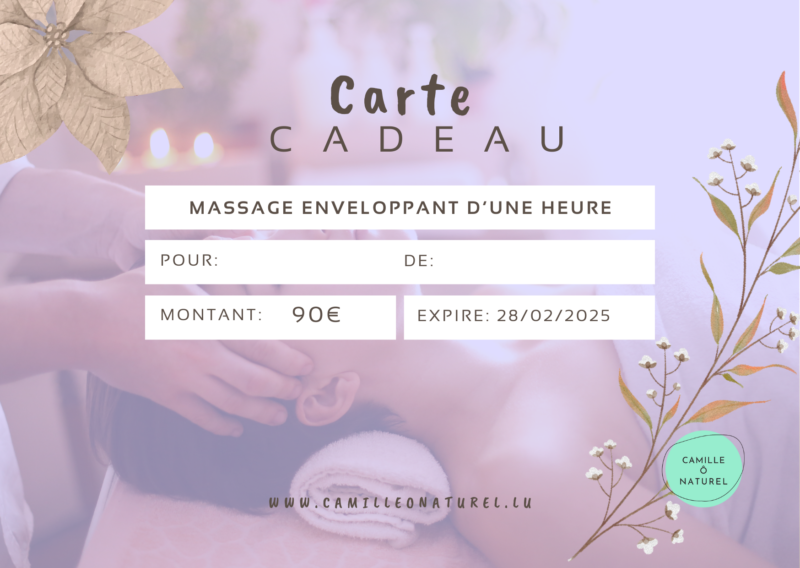 Carte Cadeau 90 €